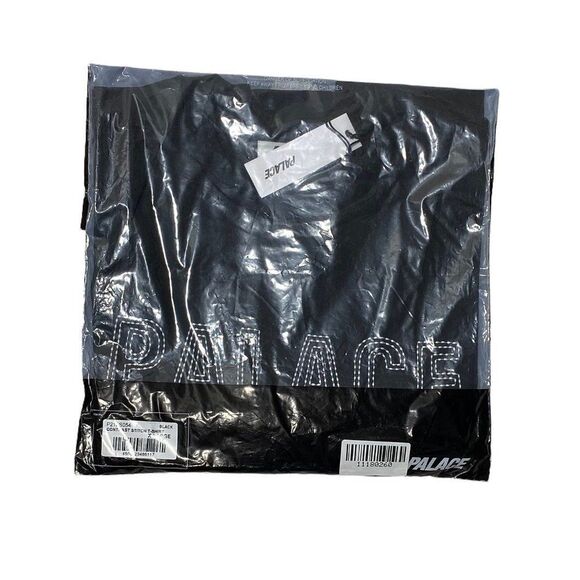 Palace Men's Contrast Stitch Black T-Shirt - Picture 3 of 4